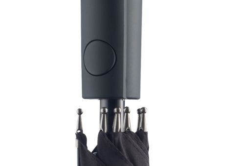 AC-Alu-Gästeschirm Rainmatic® XL Black Werbeartikel