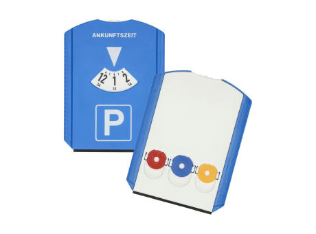 Parkscheibe "Euro" mit Chips Werbeartikel