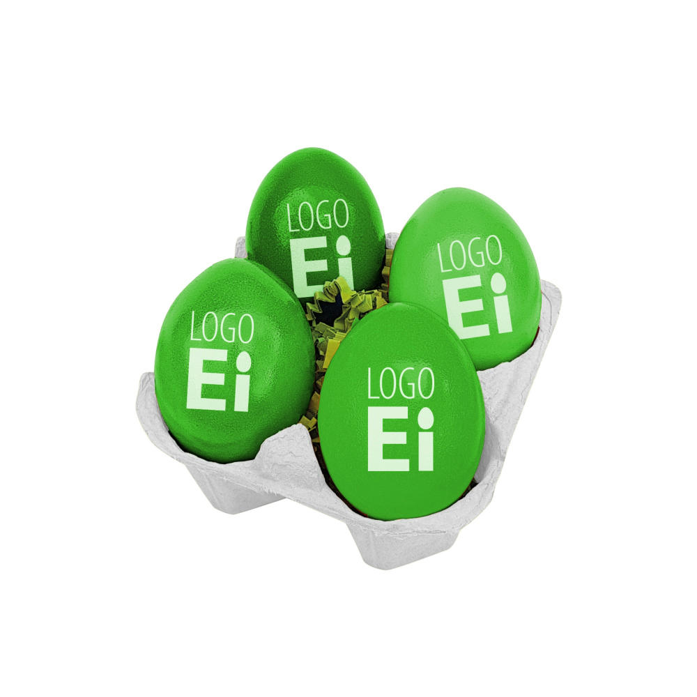 Product image LogoEi 4er-Box - Blau Werbeartikel