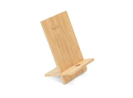Product image GALEN. Handyhalter aus Bambus, in zwei Teile zerlegbar Werbeartikel