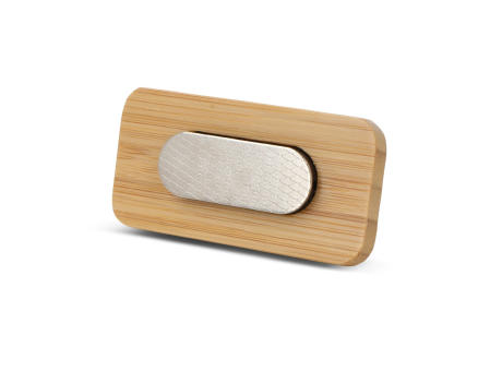 Namensschild Bamboo mit Magnet bedrucken
