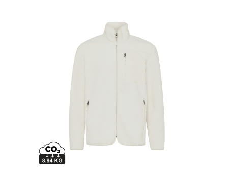 IQONIQ Diran Fleecejacke aus recyceltem Polyesterflor Werbeartikel
