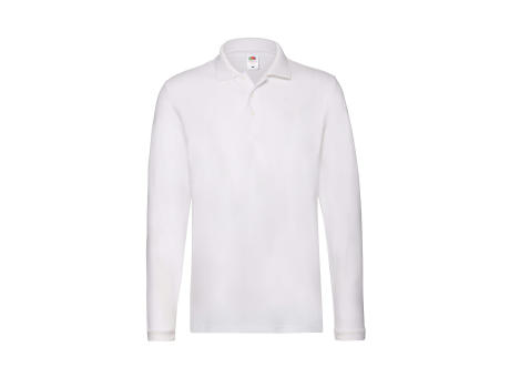Erwachsene Polo-Shirt Premium Long Sleeve bedrucken