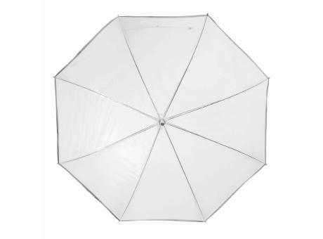 PANORAMIX - Transparenter Aluminium-Stockschirm Werbeartikel