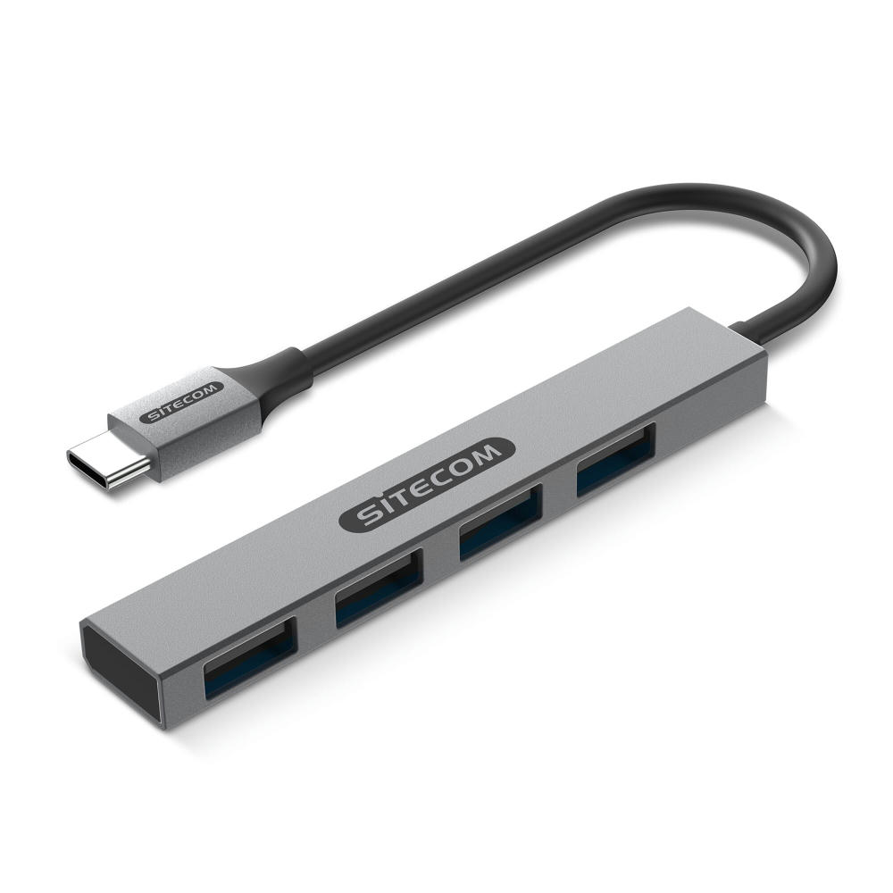 Product image Sitecom CN-5001 USB-C to 4x USB-A Nano hub Werbeartikel