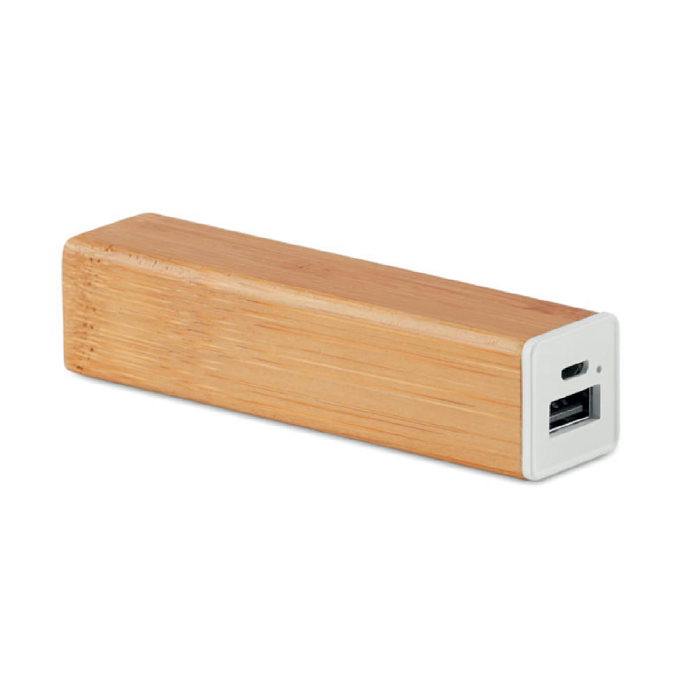 Product image Powerbank 2200 mAh Bambus Werbeartikel
