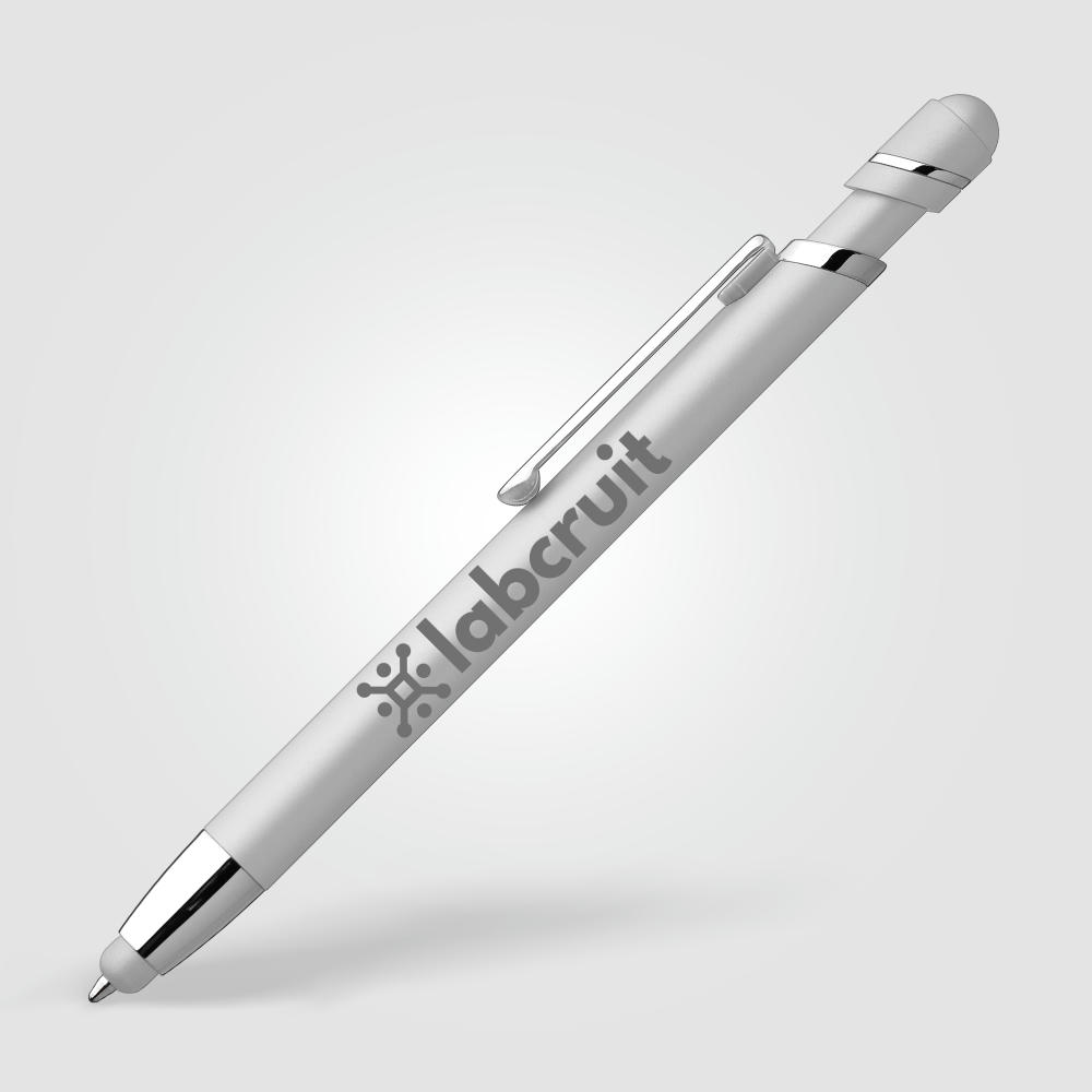 Atlantic Softy Metallic Kugelschreiber - m/Stylus Werbeartikel