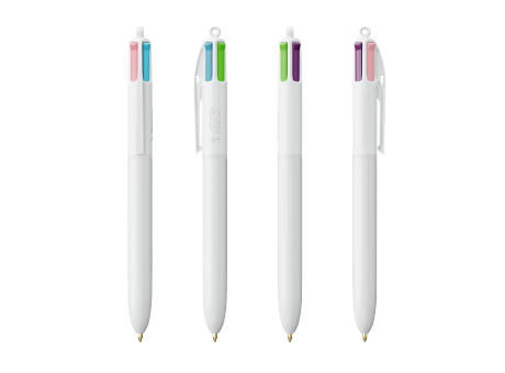 BIC® 4 Colours Fashion Kugelschreiber + Lanyard bedrucken