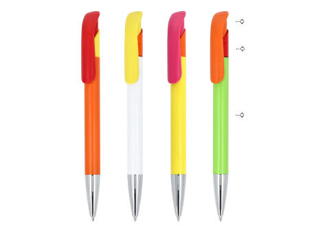 Kugelschreiber Atlas mit Metallspitze combi Werbeartikel