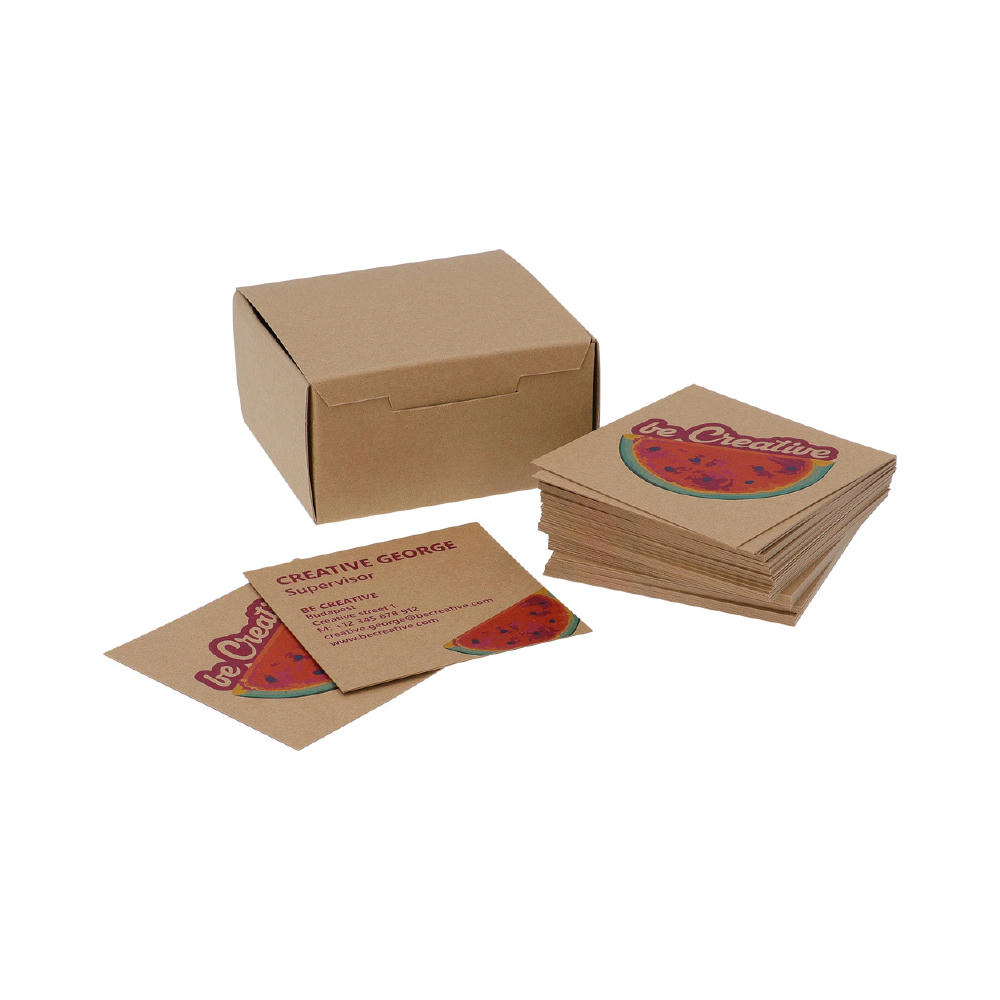 Product image Individuelle Visitenkarten Visicard Square Eco Werbeartikel