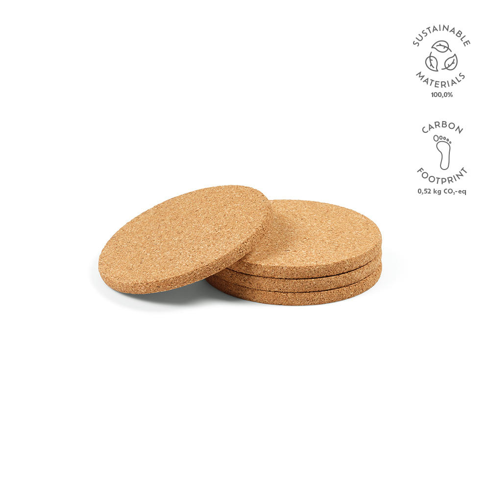 Product image Modigliani Untersetzers Kork Werbeartikel