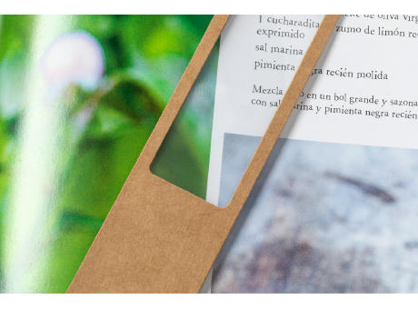 Lesezeichen mit Lupe Niffy Werbeartikel