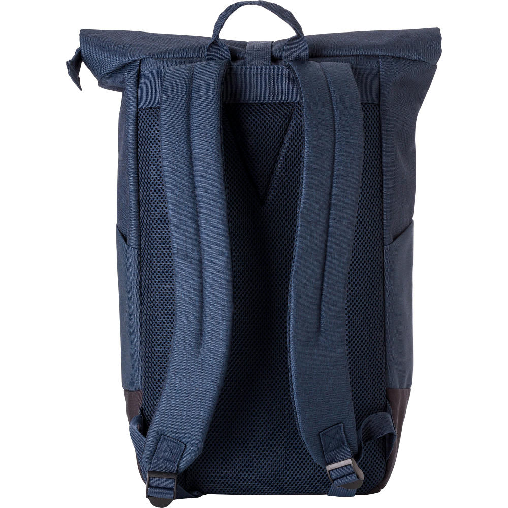 Polyester (600D) Rolltop-Rucksack Oberon Werbeartikel