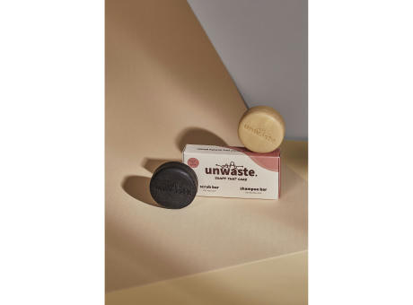 Unwaste Duopack Scrub & Shampoo bar Koffieolie Werbeartikel