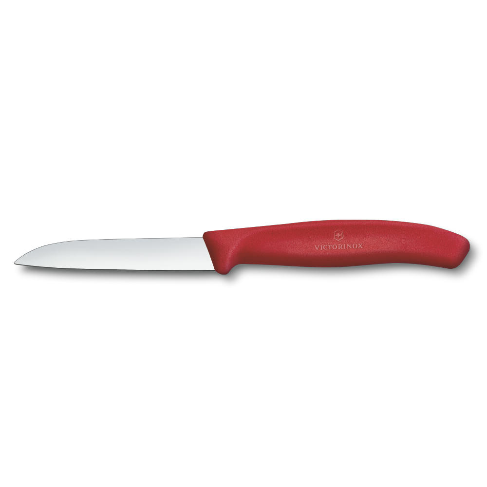 Product image Swiss Classic, Gemüsemesser, 8cm, gerade, schwarz Werbeartikel