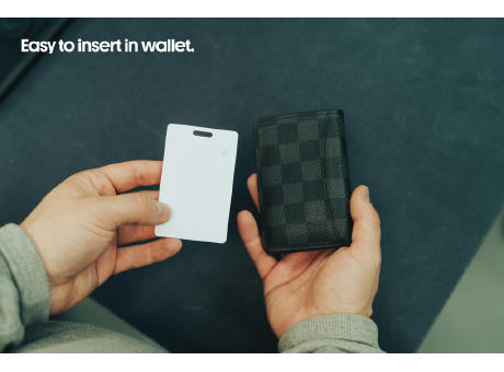 Findit RCS rABS wiederaufladbare Ultra-Thin Tracker-Karte Werbeartikel