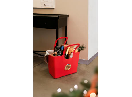 KOZIOL TASCHE XL Tasche + XMAS Sticker Werbeartikel