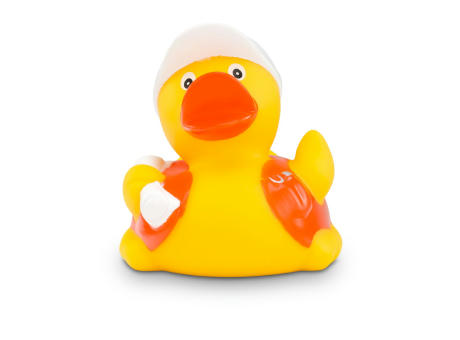 Werbeente Bob Bauleiter Werbeartikel