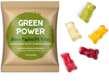 Gummibärchen vegan Werbeartikel