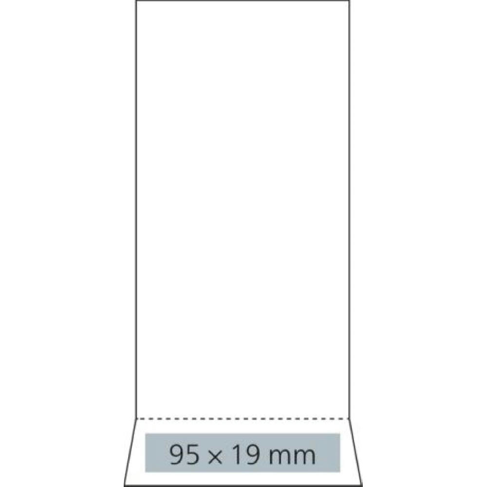 Tischkalender Desktop Wood 3 Holzaufsteller Karton-Rückwand schwarz Werbeartikel