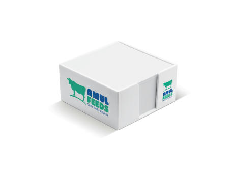 Zettelbox 10x10x5cm bedrucken