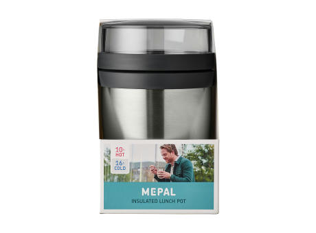 Mepal Isolierter Edelstahl Lunchpot Ellipse 500 ml bedrucken