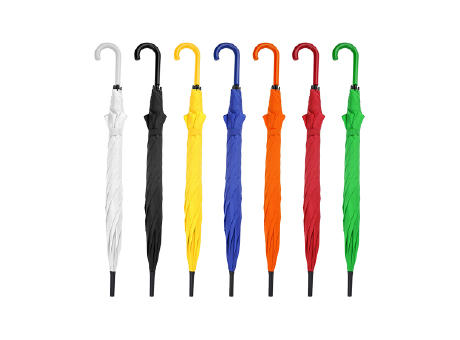 Product image Automatischer Regenschirm mit farbigen Rippen Werbeartikel