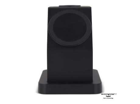 2708 | Xoopar Icon 3 in 1 Magnetic Wireless charger Werbeartikel
