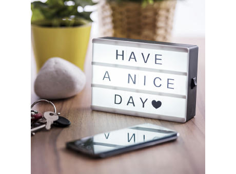 Leuchtkasten Cinemax Werbeartikel