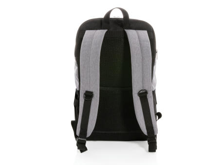 Moderner 15.6" USB & RFID Laptop-Rucksack, PVC-frei bedrucken