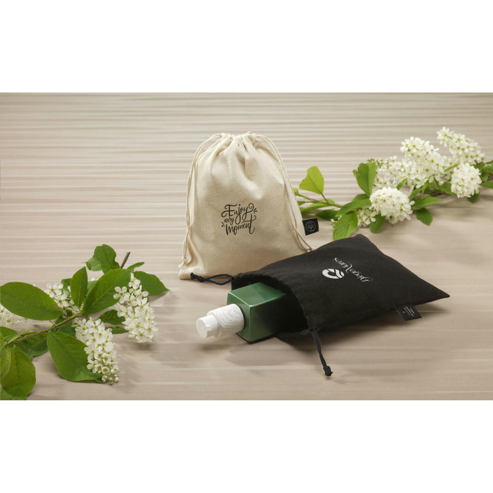Gift Pouch Naturel GRS Recycled Cotton (150 g/m²) S Werbeartikel