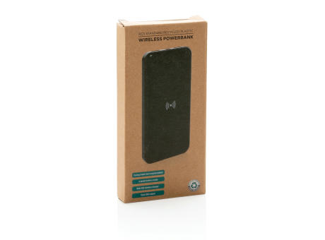 Product image Wireless Powerbank aus RCS Standard recyceltem Kunststoff bedrucken