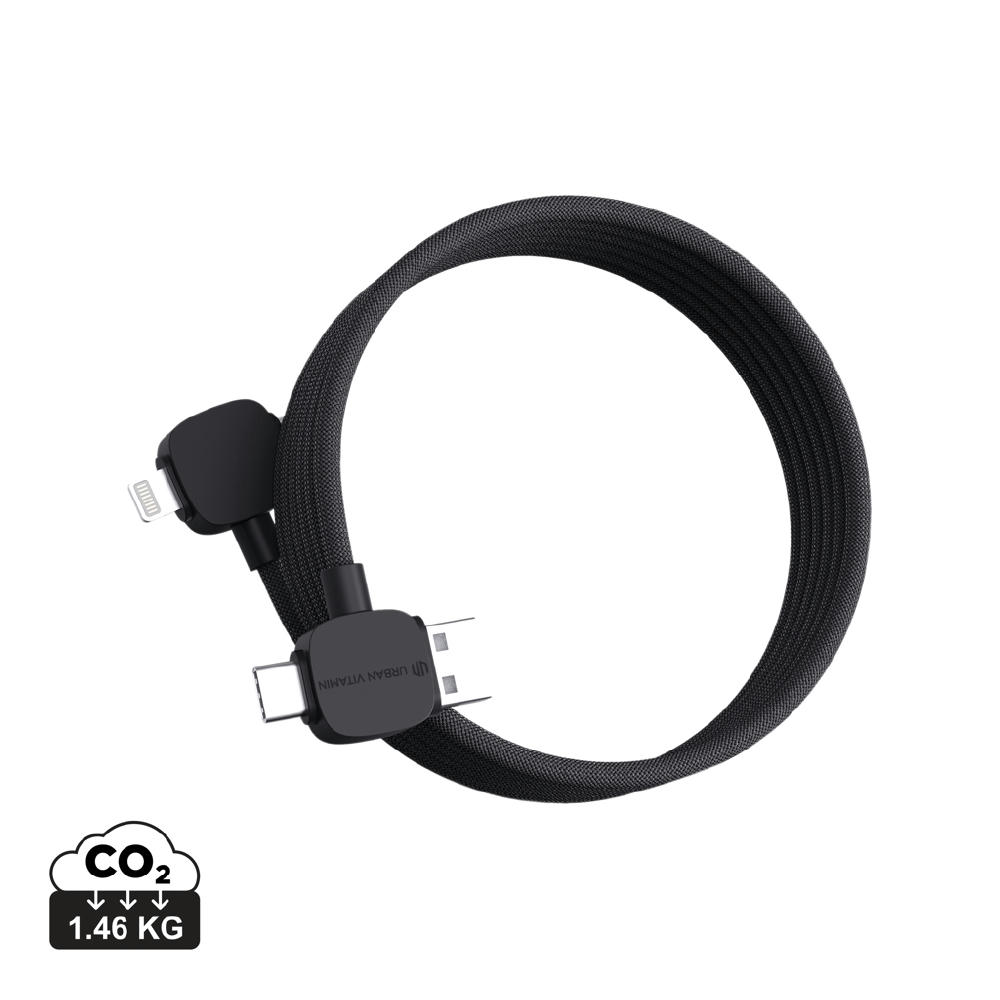 Product image Urban Vitamin Stockton 65W magnet. Kabel RCS recyc. TPE/PET Werbeartikel