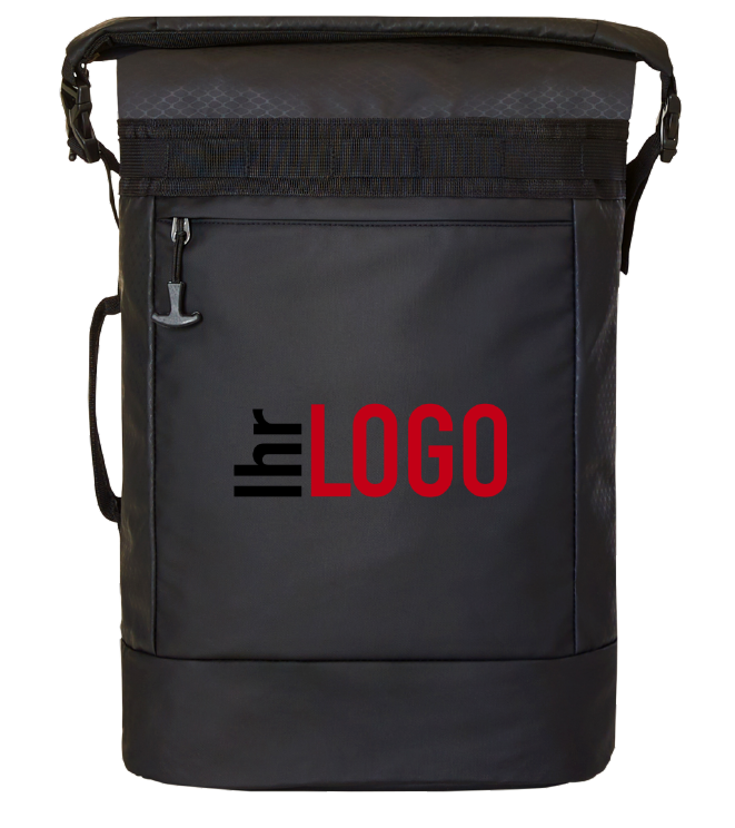 Halfar Notebook Rucksack ACTIVE in Schwarz als Werbeartikel – Notebook Rucksack mit Logo bedrucken für Unternehmen