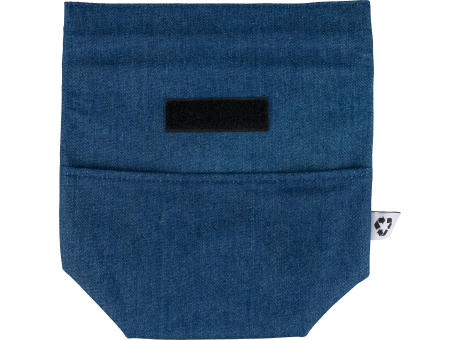 Product image Recycelte Denim-Kühltasche mit Rollverschluss Mira Werbeartikel