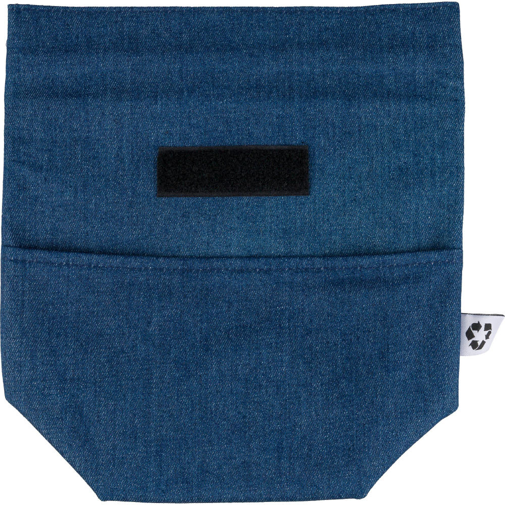 Product image Recycelte Denim-Kühltasche mit Rollverschluss Mira Werbeartikel