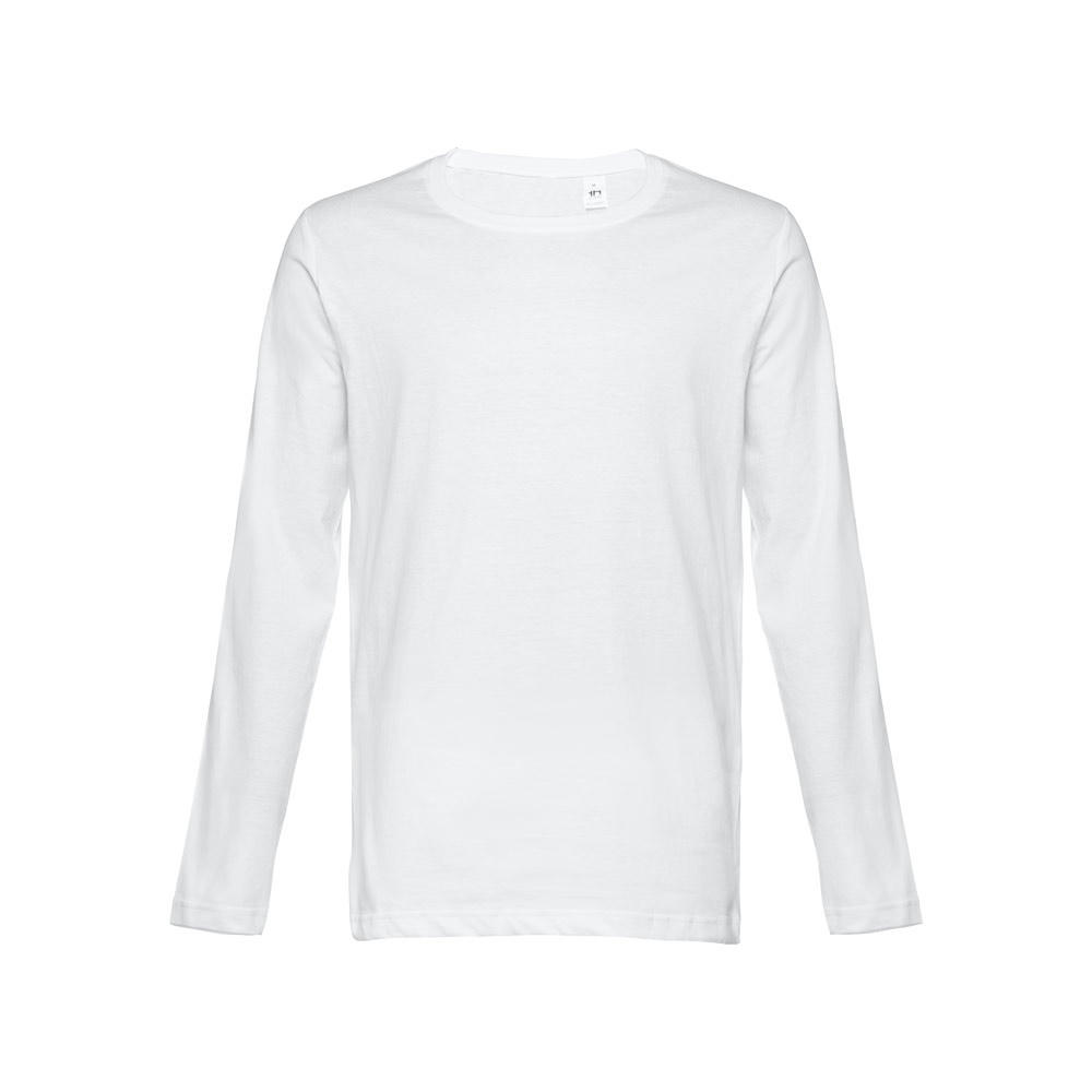 THC BUCHAREST WH. Langärmeliges T-Shirt aus Baumwolle für Herren Werbeartikel