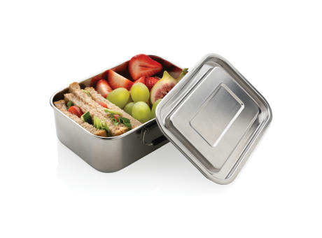 Auslaufsichere Lunchbox aus RCS recyceltem Stainless Steel Werbeartikel