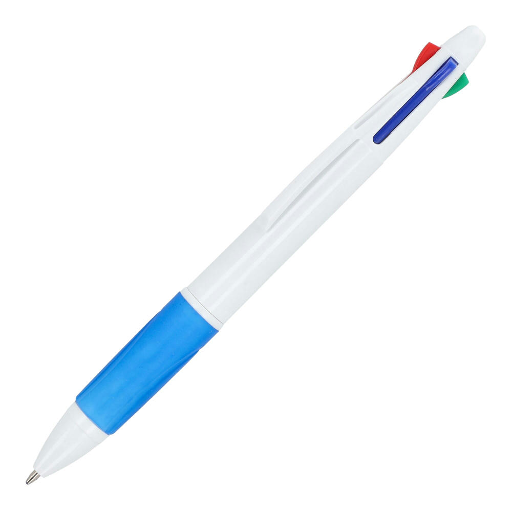 4-Farben-Stift mit Griffzone Werbeartikel