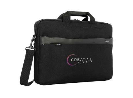 Targus GeoLite Eco Slim Brief 17.3" Black Werbeartikel