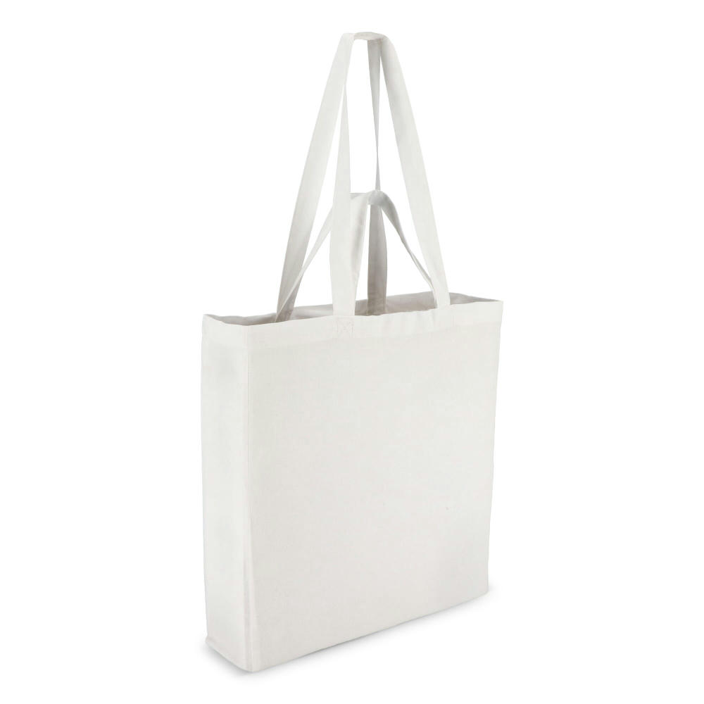 Product image Tragetasche aus Baumwolle OEKO-TEX® 38 x 10 x 42cm 140g/m² Werbeartikel