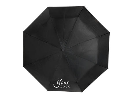 Automatik Taschenschirm aus Pongee-Polyester Ben Werbeartikel