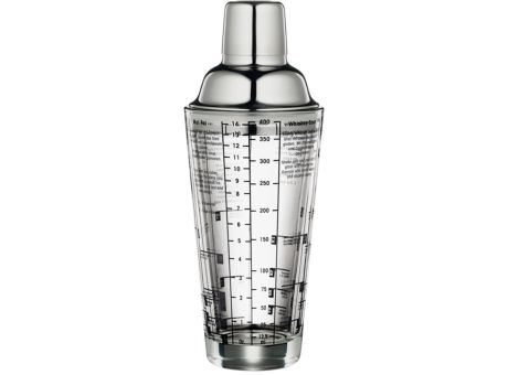 Cilio Cocktailshaker mit Rezepten bedrucken