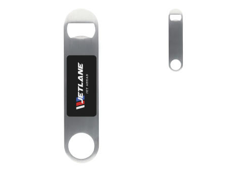 Edelstahl-Flaschenöffner Werbeartikel