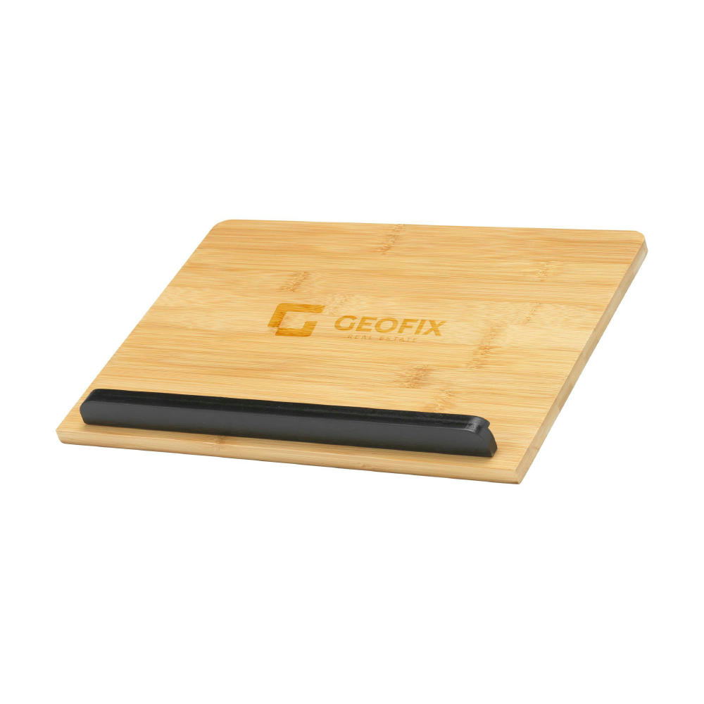 Java Bamboo Laptopständer Werbeartikel