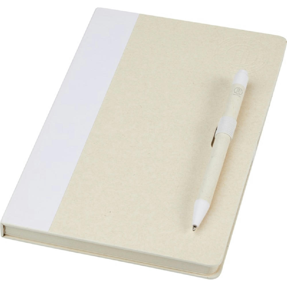 Product image Dairy Dream A5 Notizbuch und Kugelschreiber-Set aus recyceltem Milchkarton Werbeartikel