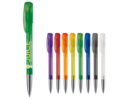 Kugelschreiber Deniro mit Metallspitze Frosty bedrucken