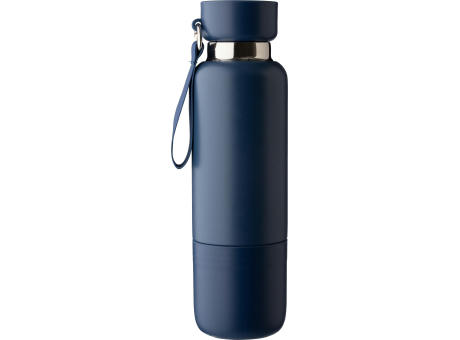 Doppelwandige Flasche aus Edelstahl (500 ml) Lieselotte Werbeartikel