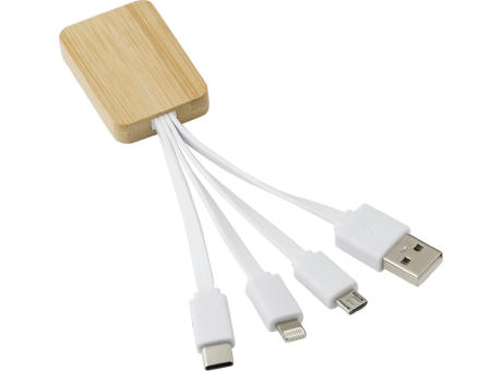 Bambus Ladekabel Brandan bedrucken