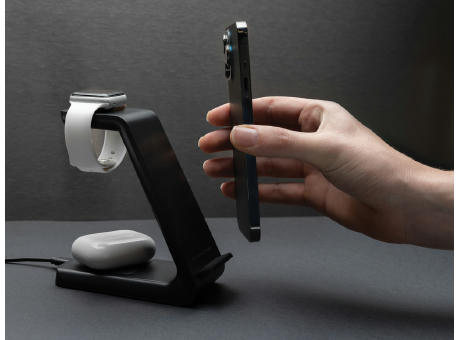 Urban Vitamin Fairfield 3-in-1 Charger aus RCS rPlastik Werbeartikel